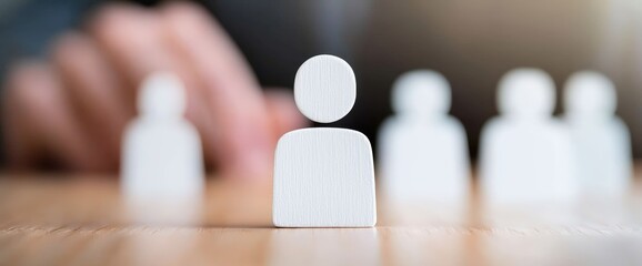 Person standing in front of a group of people highlighting ai-enhanced recruitment processes for efficient hiring solutions