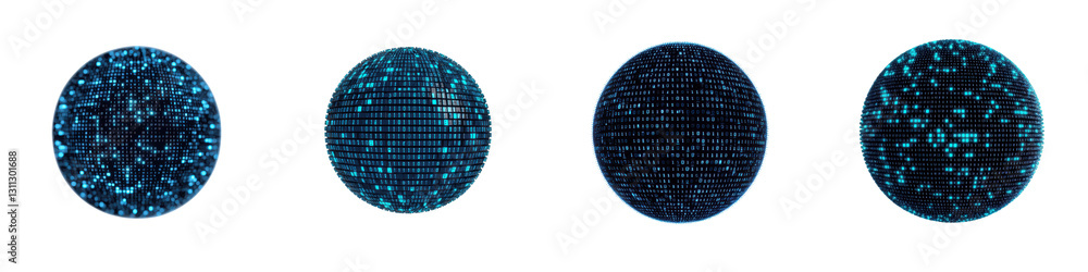 Poster mesmerizing celestial spheres of radiant energy and dynamic fractals captivating digital showcasing 