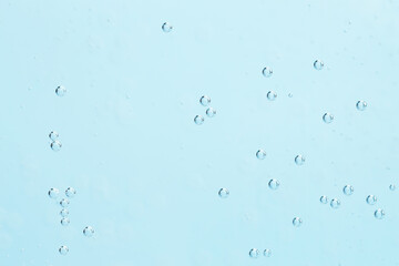 Refreshing soda water as background, closeup view