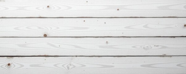 Obraz premium Distressed wood plank; subtle wave pattern, light grey stain, aged wood, distressed, background