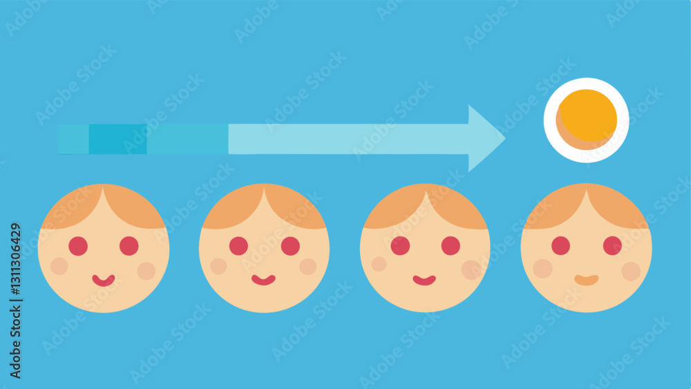 Poster timelapse effect create a timelapse style sequence showing the gradual improvement in skin texture a