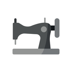 Sewing machine tailor and fashion icon represents efficiency and craftsmanship, perfect for sewing, tailoring, dressmaking, and textile design.