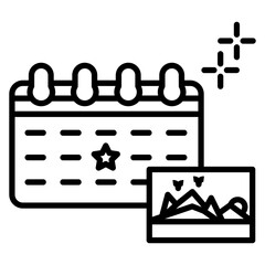 Content Calendar Icon