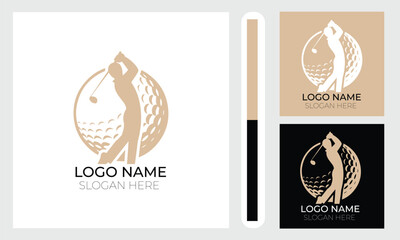 golf logo design