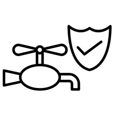 Bathroom Safety Icon