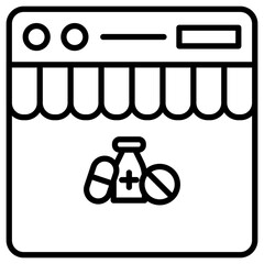 Medical Ecommerce Website Icon