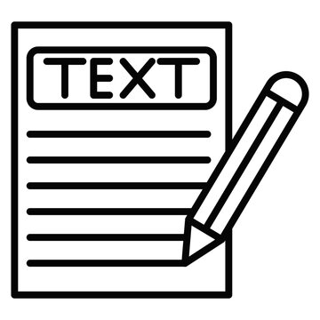 Text Editor Icon