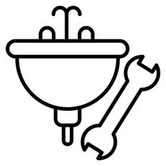 Basin Wrench Icon