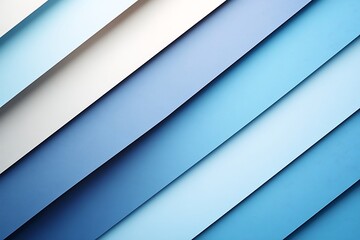 Obraz premium Abstract Diagonal Stripes Background Blue, White, and Light Blue Color Palette