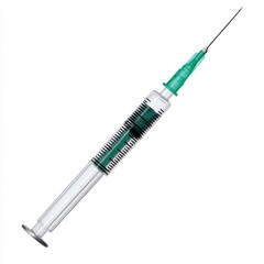 Fototapeta premium syringe isolated on white