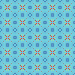 Mixed pattern original design and digital drawing. It can be used in web, wallpaper, ceramic and fabric designs.