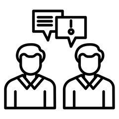 Risk Communication Icon