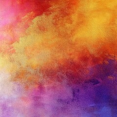 Obraz premium An abstract painting composed of various colorful blended hues
