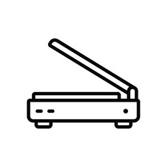 scanner icon vector design template simple and clean
