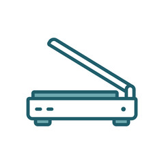 scanner icon vector design template simple and clean
