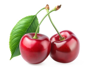 cherry isolated on transparent background png