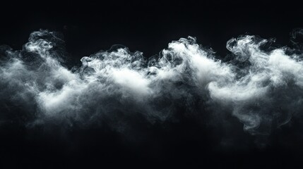 Abstract smoky clouds