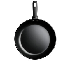 frying pan isolated white and transparent background