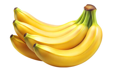 bananas isolated on transparent background png