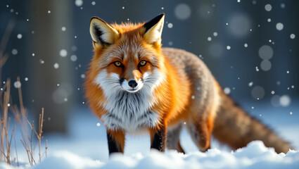 Obraz premium Cunning Beauty of the Wild