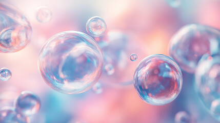 Serene Arrangement of Translucent Suspended Spheres