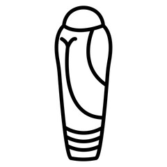 Sleeping Bag Icon