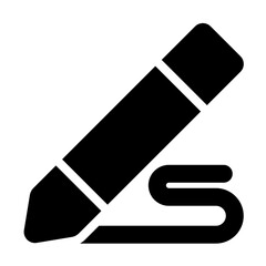 draw crayon glyph style