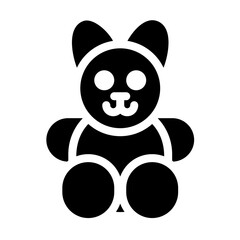 rabbit doll glyph style