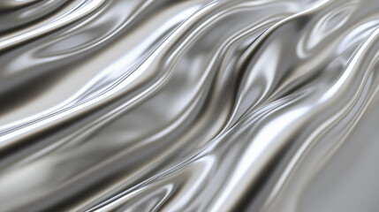 Seamless Silver Texture with a Slightly Matte Finish