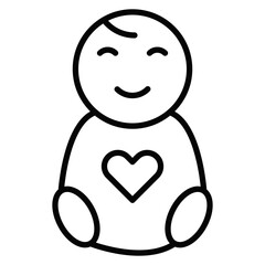 Happy baby Icon
