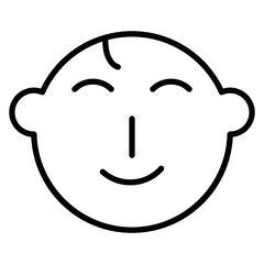Laughing baby Icon