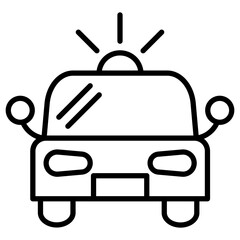 Police Car Icon