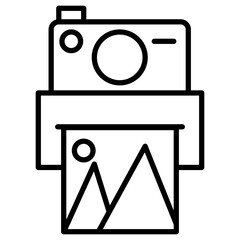 Polaroid Camera Icon
