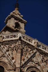 Close up of Valencia Cathedral