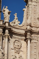 Close up of Valencia Cathedral