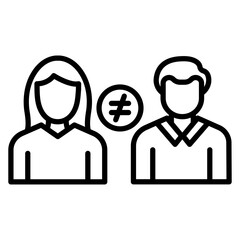 Discrimination Icon