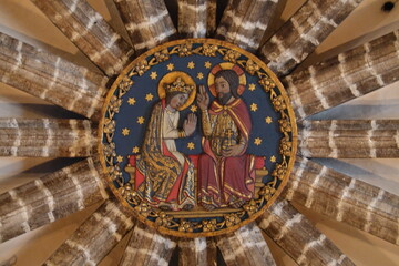 Close up of Valencia Cathedral