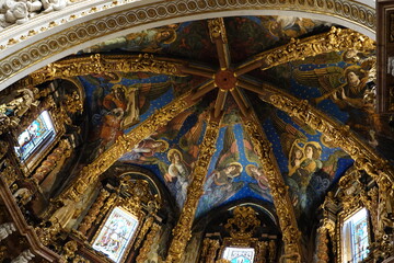 Close up of Valencia Cathedral