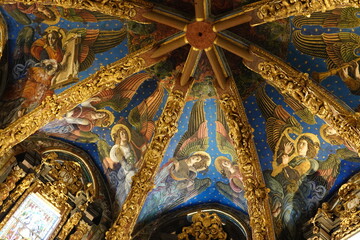 Close up of Valencia Cathedral