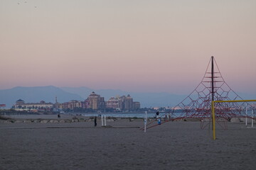 Obraz premium Cityscape of sunny Valencia in Spain