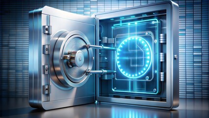 High-Tech Retina Scan Vault.