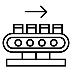 Conveyor Belt Icon