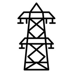Utility Pole Icon