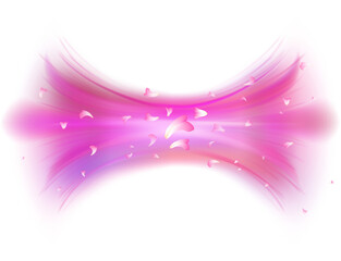Pink Floating Petals