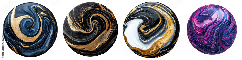 Poster stunning collection of vibrant fluid abstract art designs featuring dynamic swirling patterns colorf