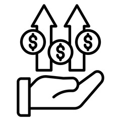 Income Growth Icon