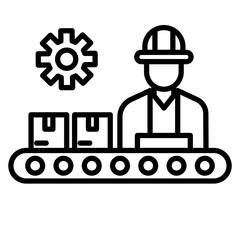 Assembly Line Icon