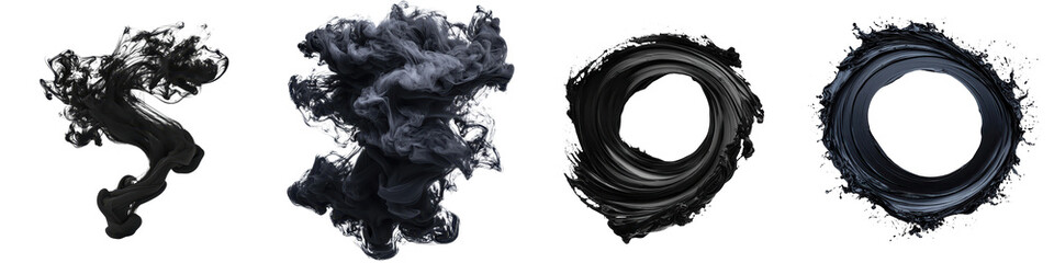 Dramatic and dynamic monochrome abstract background with fluid ink explosion cloud like smoke and chaotic grungy textures  Creative modern and conceptual digital art with a moody ethereal atmosphere