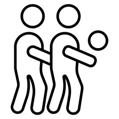 Fototapeta premium Recreational Activities Icon