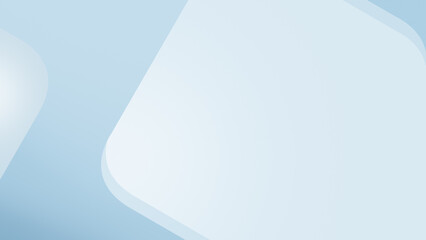 Abstract layered light blue geometric shapes. Simple and modern template for ad, business card, poster, flyer etc. Abstract full frame high resolution background with copy space.